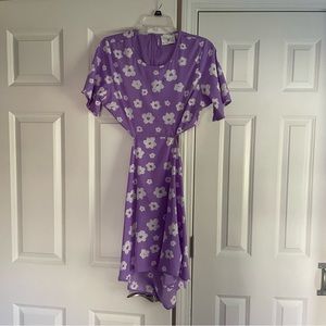 Daisy Street Floral Cut Out Dress